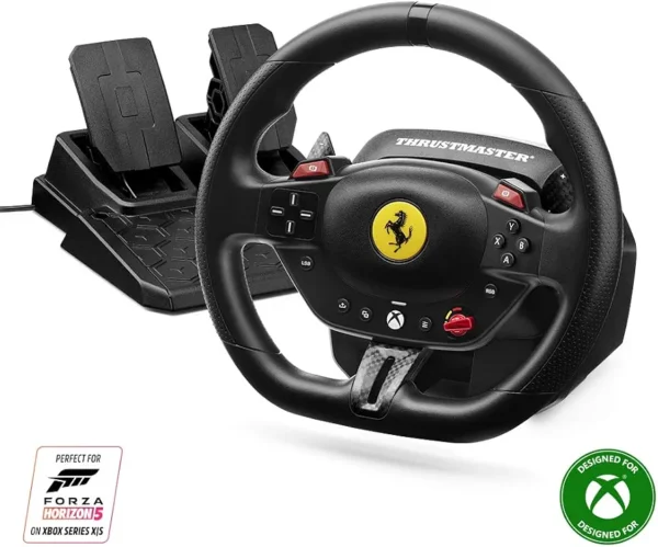 Kierownica Thrustmaster T98 Ferrari 296 GTS z pedałami Xbox Series X/S PC