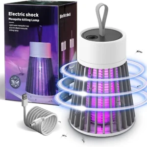 Lampa owadobójcza elektryczna UV na komary muchy przenośna z uchwytem
