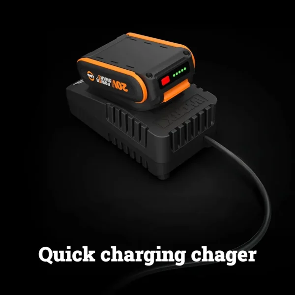 WORX PowerShare Akumulator 20V 2,0 Ah + szybka ładowarka - zestaw
