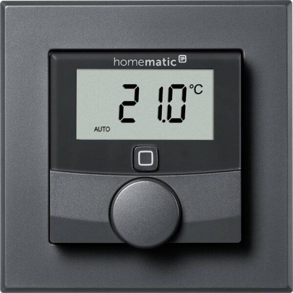 Homematic IP HmIP-BWTH-A termostat pokojowy podtynkowy 230 V - antracyt