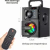Głośnik Bluetooth TOMPROAD S39 Przenośny RGB Radio FM USB Pilot
