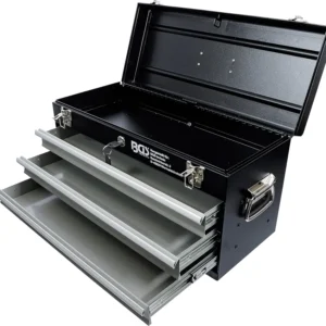 Skrzynka narzędziowa metalowa BGS Technic 3 szuflady zamykana 54 cm