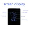 Dalmierz laserowy IPSXP miernik odległości cyfrowy LCD akumulator USB