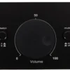 Przełącznik audio 2 wejścia RCA AUX 3,5 mm regulator głośności A/B
